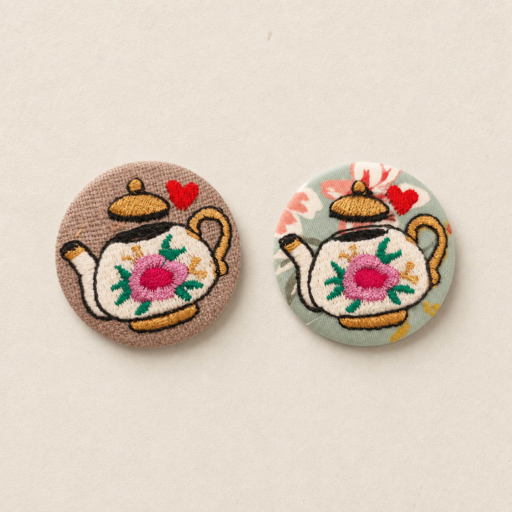 Badge Teapot