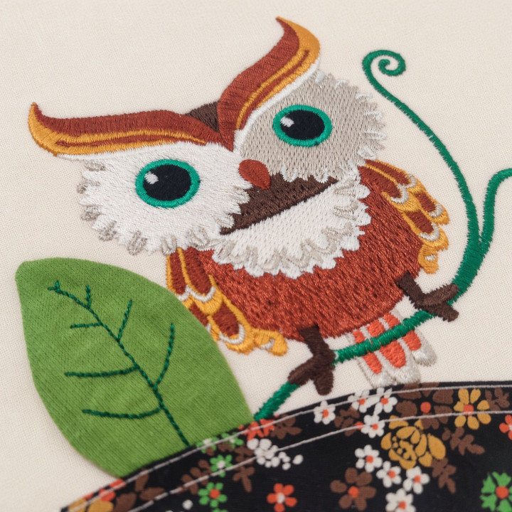 Bavoir Hibou