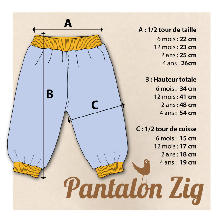 Pantalon Zig Lama