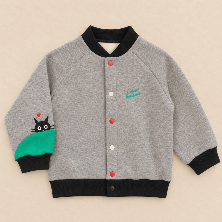Veste Teddy Chapignons