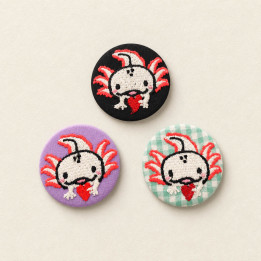 Badge Axolotl