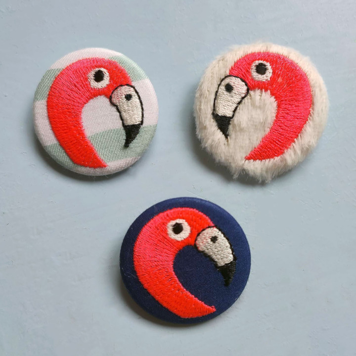 Badges Brodés Flamand Artisanaux
